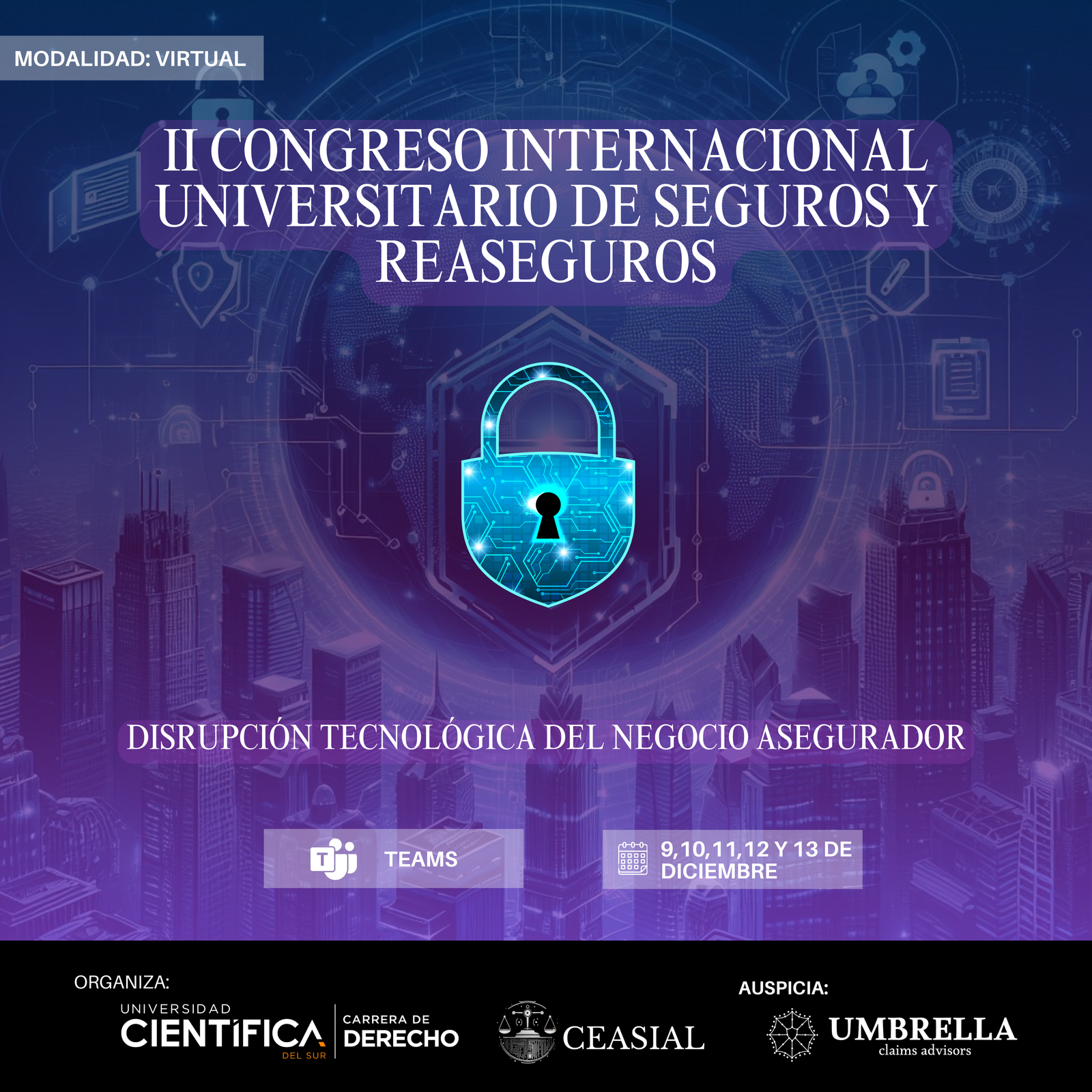 II CONGRESO INTERNACIONAL UNIVERSITARIO DE SEGUROS Y REASEGUROS